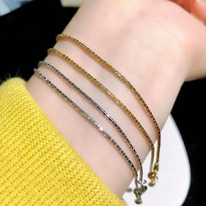 อุปกรณ์ทำเครื่องประดับมุกเงินแท้ S925 ขนาด 45-50 ซม. ชุบแพลตตินัม พร้อมจี้และสร้อยมุกสำหรับทำสร้อยคอเสื้อไหมพรม - Product Image 1