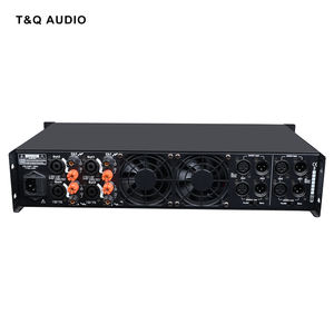 Amplificador de Potencia Digital Profesional Clase D de 4 Canales 4*450W Carcasa de Metal Impedancia de 4/8 Ohmios - Product Image 5