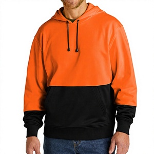 Sweat à capuche OEM pour hommes meilleure qualité en coton polaire personnalisé 2 panneaux à capuche Style Streetwear demi-fermeture éclair solide teint en plaine utilisation hivernale - Product Image 1