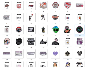 Pin Musik Logam Grosir, Pin Band Musik Populer, Pin Logam Cor, Souvenir, Pin Enamel Fashion Art Bintang Penyanyi untuk Pakaian - Product Image 3