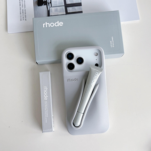 Ốp điện thoại silicone chống sốc kiểu dáng thời trang dành cho iPhone 17/16/15/14/13/12/11 Pro Max, kèm hộp đựng son môi, bảo vệ toàn diện - Product Image 2