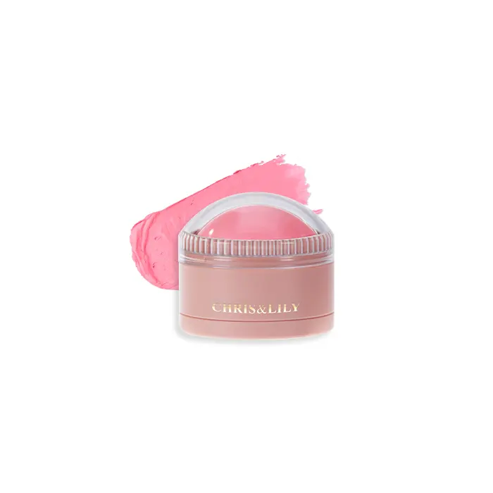 (CHRIS&LILY) Dome-gle Blusher #PK02 Long Lasting Wholesale Private Label Make Up Blusher Cream Blush