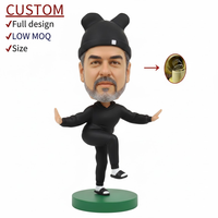 Statuette Bobblehead Personnalisée en Résine Fait Main, Figurine Politique, Sculpture, Décoration de Tableau de Bord Personnalisée, DIY