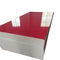 Panel de mdf acrílico de alto brillo, tablero de mdf acrílico de 1220x2440mm, color sólido, E1/E0