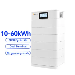 Dawnice 200ah 20kwh 30kwh 15kwh 60kwh 96v impilabile per la casa Lifepo4 modulo sistema di accumulo di energia