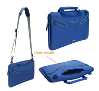 Vente en gros de housse de bureau coréenne personnalisée et élégante pochette portable en polyester durable pour ordinateur portable 13 15.6 pouces