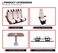 Cheap Rv Seat Rv Sofá cama con sistema de elevación de tres plazas Motorhome Rv Cama plegable Venta caliente en EE. UU.