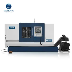 Tck50 tck56 CNC chuyển Trung tâm với giá nghiêng giường CNC Lathe