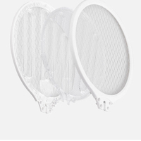 Raquette anti-moustiques électrique en gros, 3 filets larges, raquette piège à moustiques automatique 2-en-1 tue-insectes