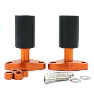 Deslizador de marco de motocicleta, Protector contra choques, barra de protección anticaída para KTM DUKE 200 250 390, hecho de aleación de aluminio duradera - Product Image 1