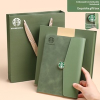 Coffret Cadeau Promotionnel d'Affaires 2026 – Carnet en Cuir PU avec Impression en Relief, Stylo, Personnalisation Logo et Couleur pour Hommes
