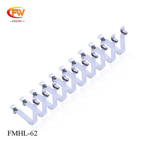 Manufacture Dual 6mm <strong>Spring</strong> Button Locks Pin <strong>Clip</strong> for Aluminum Telescopic Tube - Product Image 4