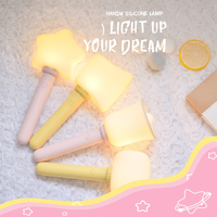 Lampe LED pour enfants, bébé, silicone, mignonne, USB, mini, portable, rechargeable, petite lampe de nuit pour enfants, cadeau pour enfants, lampe de nuit moelleuse