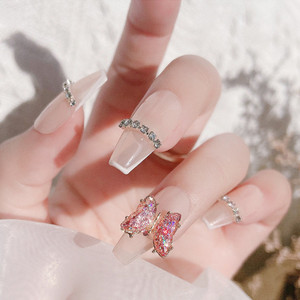 Diamantes de Cristal Brillantes para Uñas, Mariposas 3D en Movimiento, Adornos de Mariposas para Arte de Uñas, Venta al Por Mayor - Product Image 6
