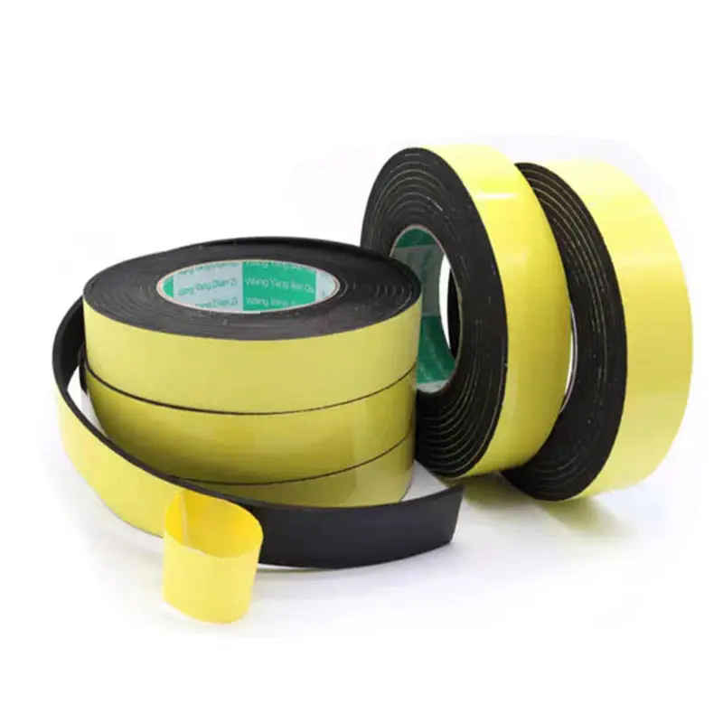 Wholesale custom size thickness high adhesive double sided eva foam tape jumbo roll