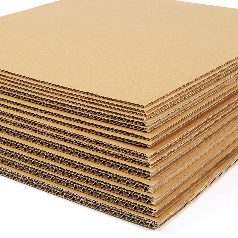 Custom Logo Corrugated Cardboard 3-5 Layer Factory Customized Heavy-Duty Packaging Carton Pad Paperboards