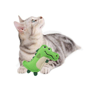 Stock Bulk <strong>Cat</strong> Soft Stuffed Toy Cute Crinkle Plush <strong>Funny</strong> Flat Alligator <strong>Catnip</strong> Interactive Chew Toy for <strong>Cat</strong> - Product Image 1