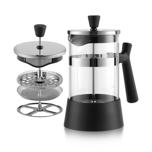 <span class=keywords><strong>Presse</strong></span> à <span class=keywords><strong>café</strong></span> portable français avec filtre cafetière en verre borosilicate <span class=keywords><strong>presse</strong></span> française vente en gros - Product Image 3