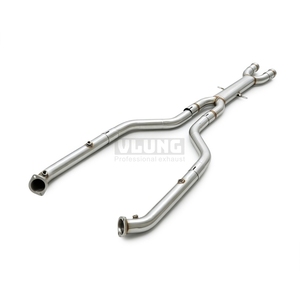Tuyau d'échappement intermédiaire haute performance en acier inoxydable de 3,5 pouces pour BMW M3 E90 E92 E93 4.0L 2008-2013 - Product Image 4