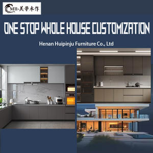 Allure Custom China Design Lacquer Smart Kitchen Gabinetes Juegos completos Listo para montar Gabinetes de cocina modernos - Product Image 2