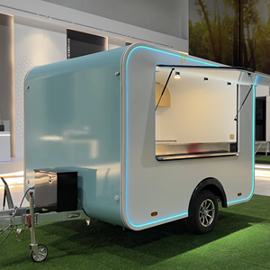Nuovissimo Design 2026: Food Truck Mobile, Bar, Carretto Gelati, Carretto Caramelle, Caffè, Bevande, Rimorchio Alimentare, Furgone Alimentare per Attività Commerciali Mobili - Product Image 1