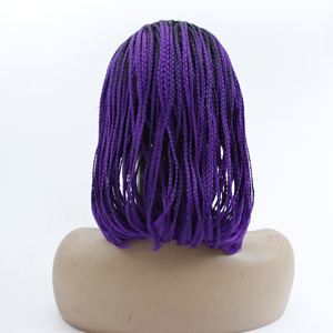 LINDALHAIR tresses sous perruque tresses bouclées devant examen express, perruque tressée frontale styles dentelle de cheveux humains gris près de moi - Product Image 2