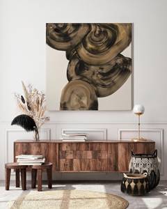 Wabi Minimalist Art Abstract Flower Painting <strong>Neutral</strong> <strong>Prints</strong> for Wall Decor - Product Image 4