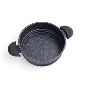 Vente en gros de couscoussier vapeur 26cm de haute qualité et sain Batterie de cuisine Casserole Nouveau design de <span class=keywords><strong>couscous</strong></span> de ventre - Product Image 3