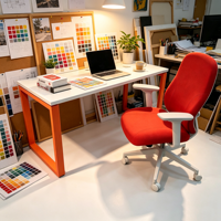 Table de bureau moderne, bureau de conférence, table de réception de luxe, mobilier de bureau commercial et domestique, possibilité de personnalisation