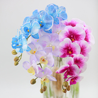 Kunstmatige latex Phalaenopsis orchidee voor thuisdecoratie, kantoorruimtes, bruiloftsdecoraties, feestdecoraties en evenementenstyling