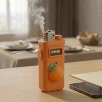 Briquet électronique jetable rechargeable de style espagnol, accessoires pour fumeurs, 60k 20mg, plusieurs couleurs disponibles, faible MOQ