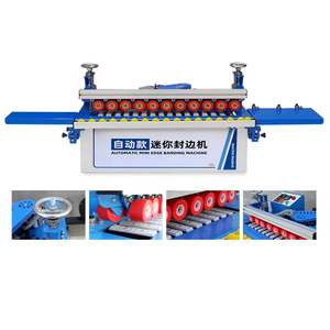 Edgebander de sobremesa pequeño para carpintería doméstica para madera de forma pequeña con montaje de motor de núcleo y rodamiento - Product Image 2