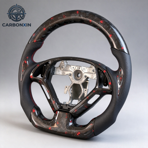 Volant en fibre de carbone forgée pour Infiniti G37s Q50 Q60 Q70 Fx35 G35 Coupé M56s Qx70 M37 Q40 Qx70 M35x Q45 - Product Image 3