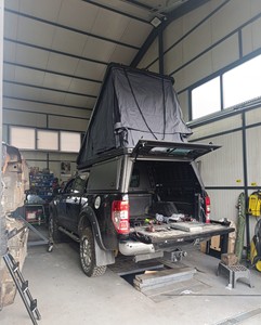 Oferta Especial: Carcasa Superior Impermeable, Moderna y Ligera <span class=keywords><strong>para</strong></span> Camioneta 4x4, Tipo RV, de Aluminio, <span class=keywords><strong>para</strong></span> Acampar - Product Image 4