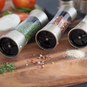8 pz/set 360 rotanti portabottiglie per spezie Set condimenti per caffè sigillo di zucchero vasetto scaffale contenitore bottiglia di conservazione per condimenti da cucina - Product Image 5