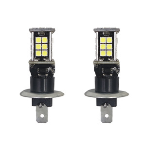 Luces antiniebla para coche H1 H3, faros de alta luminosidad (24 bombillas, 3030W), bombillas LED reacondicionadas y luces traseras - Product Image 1