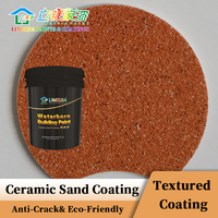 Peinture effet pierre Limeijia à base de sable céramique, antidérapante, résistante à l'abrasion et durable pour les parkings et les garages
