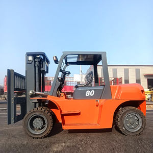 מפעל מותאם אישית דיזל נגד איזון מלגזה מדרכה חיצונית מחסנים חובה דיזל מלגזה - Product Image 3