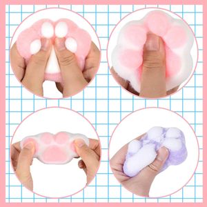Jouets à presser personnalisés en forme de patte de chat pour soulager le stress, réduire l'anxiété et la décompression pour les enfants de 5 à 7 ans - Product Image 5