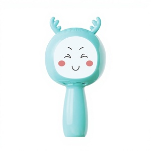Microphone et haut-parleur intégrés pour enfants, <span class=keywords><strong>jouet</strong></span> de karaoké pour bébé, éducation précoce, portable - Product Image 1