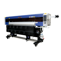 Mesin Printer UV Worldcolor 4Heads 1.8m, Printer UV Roll to Roll Inkjet dengan Head I3200, Sampel Gratis