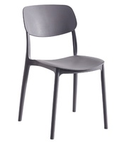 Moderne Italien Supernatural PP Plastique Corne Restaurant Café Chaises Appartement Tournant Salle de Bains Parc Gym Home Bar Vente en Gros