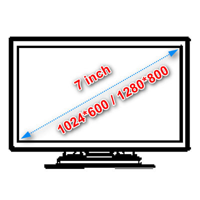 7 Inch Display Touch 7 Capacitive Touch Screen Monitor 7 Touch Screen ...