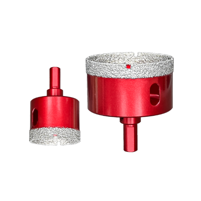 Diamond Coated Dry Drill Bit Set