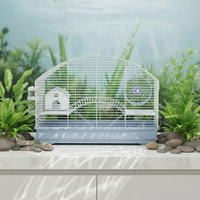 Kit de démarrage pour hamster de 23 pouces, cage pour petits animaux, cage pour hamsters et gerbilles, cage pour animaux de compagnie d'intérieur et petits animaux