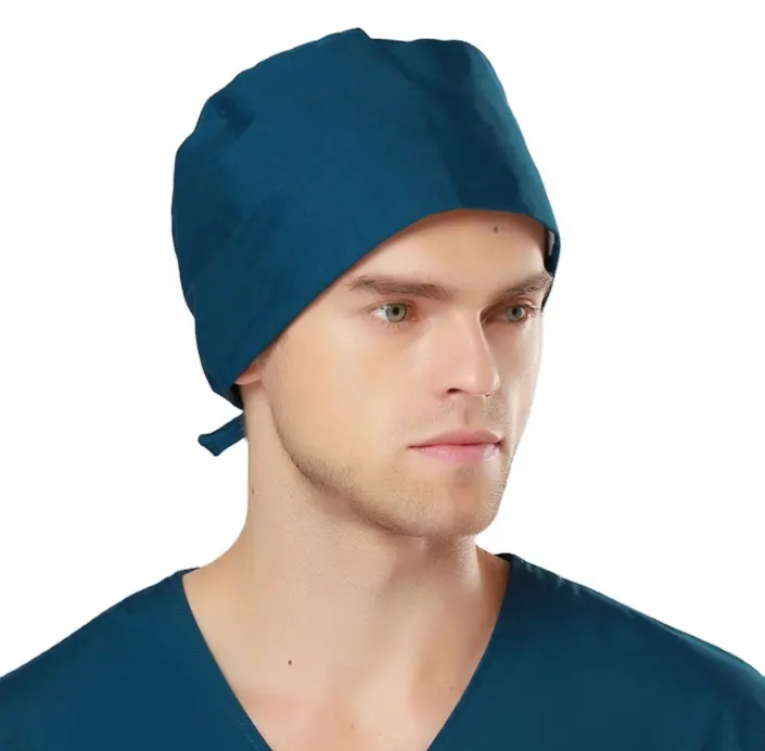 PRETYZOOM 4pcs Adjustable Doctor Surgical Scrub Hat Nurse Hat Cap Operating Room Cap 