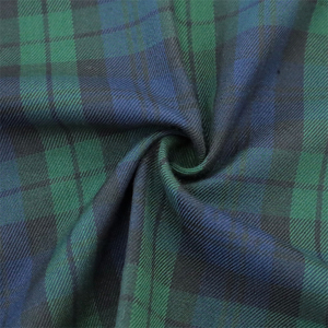 Hot bán 100% polyester kiểm tra mô hình vải màu xanh màu xanh lá cây kẻ sọc vải cho xếp li váy phù hợp với quần đồng phục học sinh - Product Image 2