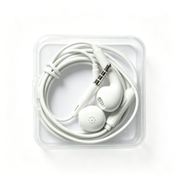 Tingwode Harga Terjangkau Laris Manis HD Call Earphone Kabel 3.5mm In-Ear SM-7 Unit Suara Quad-core Headset Gaming Stereo Kabel 1.2m