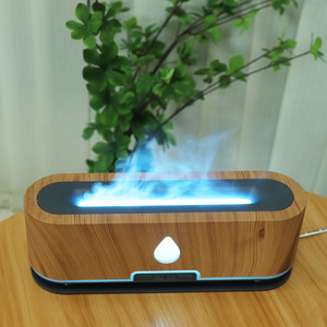 Difusor de Aroma con Llama 3D JCSY, Humidificador Ultrasónico de 200 ml con Luz Azul, para Uso en Casa y Oficina - Product Image 2