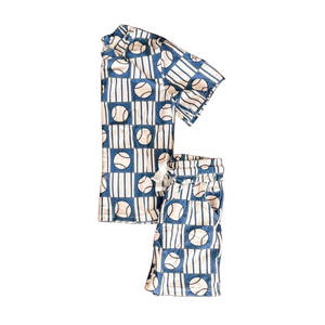 Conjunto de ropa para niño pequeño BSSO1963, diseño personalizado, estampado de camuflaje marrón, venta al por mayor, conjunto de manga corta para niño pequeño - Product Image 4